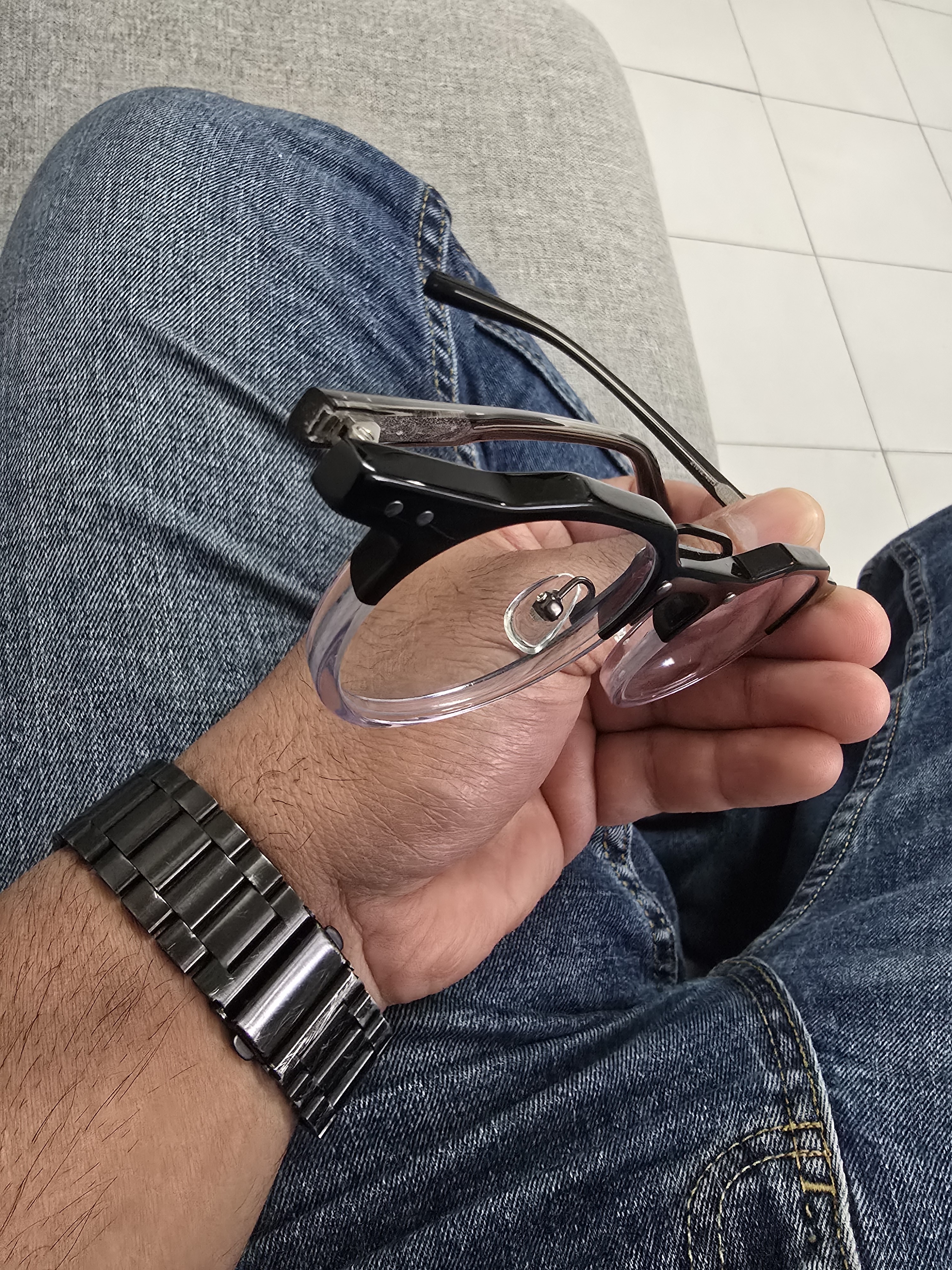 Abbas Round Two Tone Eyeglasses | Fytoo Optical