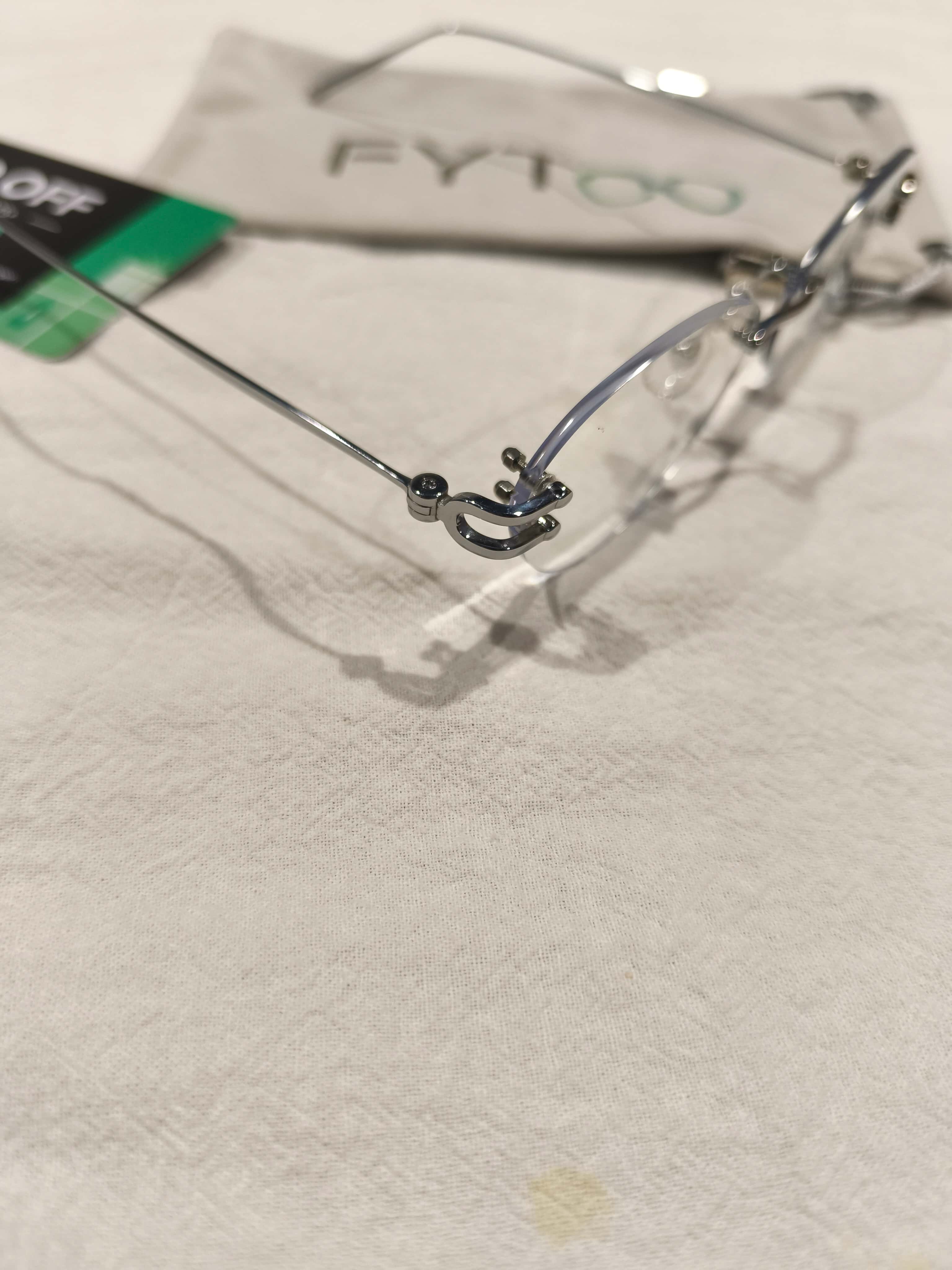 Trevion Oval Golden Eyeglasses | Fytoo Optical