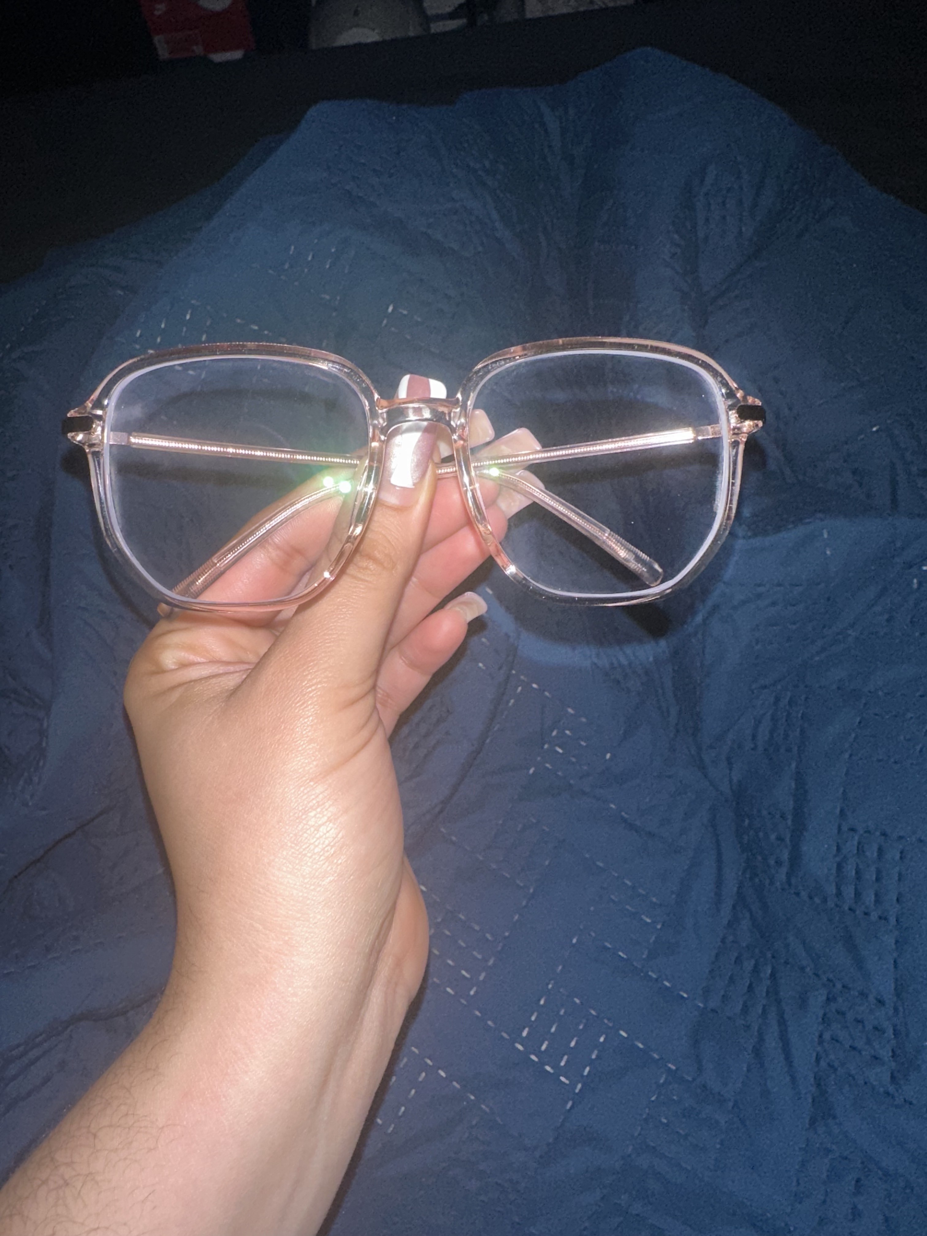 Lois Geometric Pink Eyeglasses | Fytoo Optical
