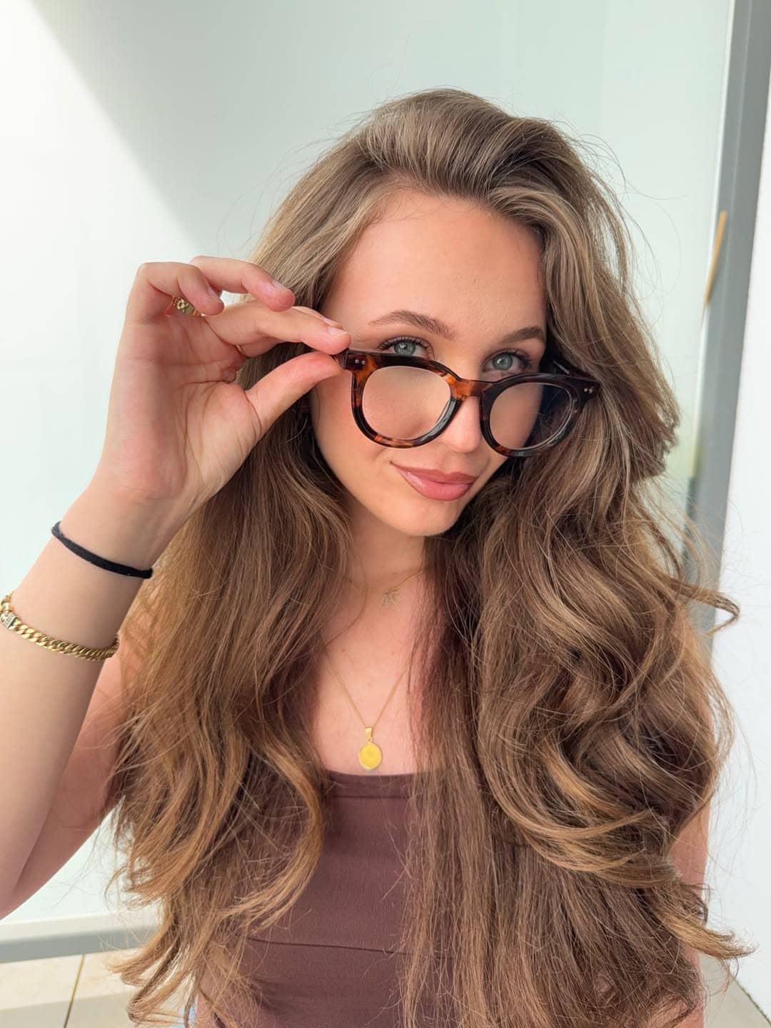 Araminta Round Tortoiseshell Eyeglasses | Fytoo Optical