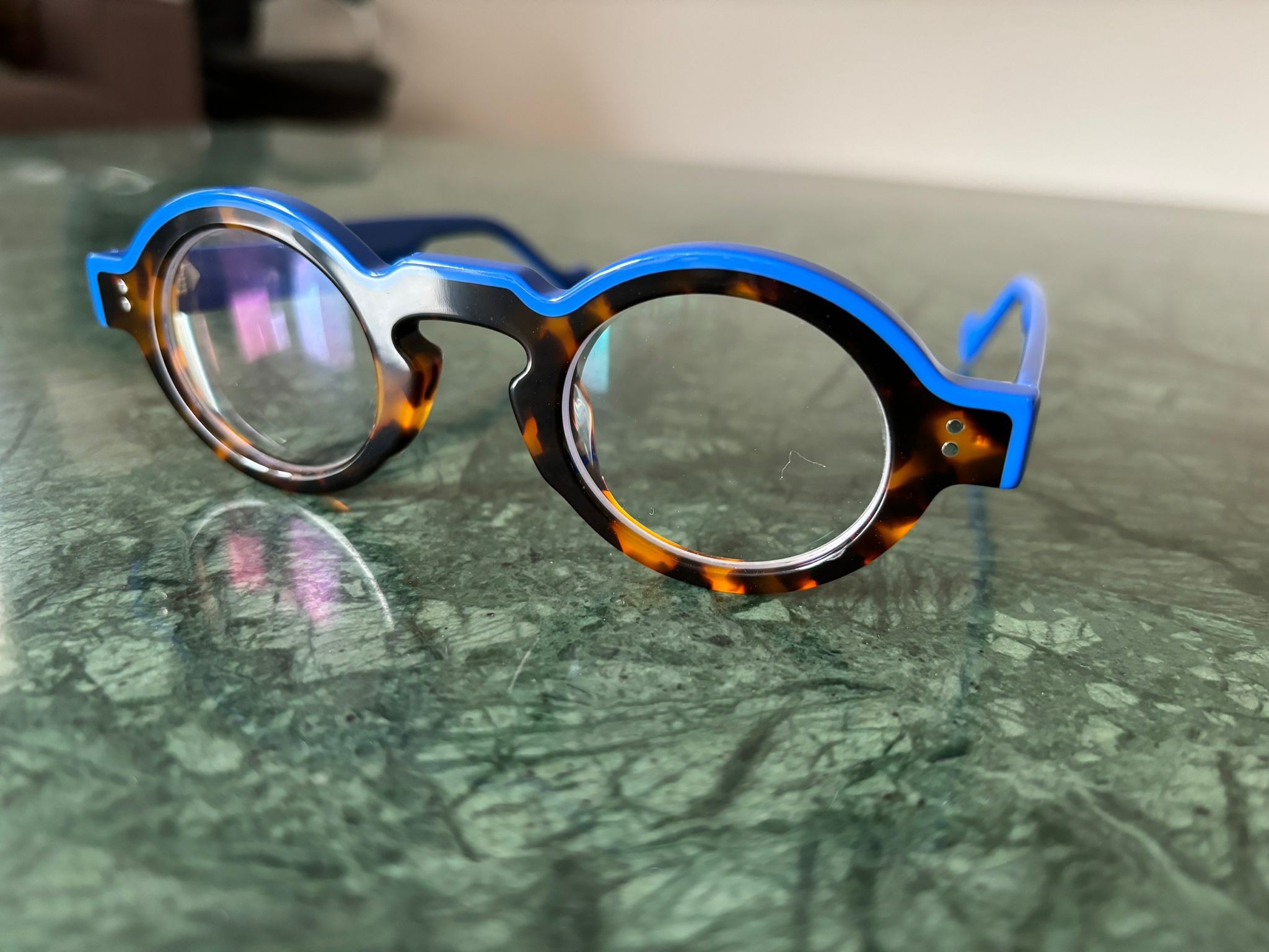 Joy Round Black Eyeglasses | Fytoo Optical
