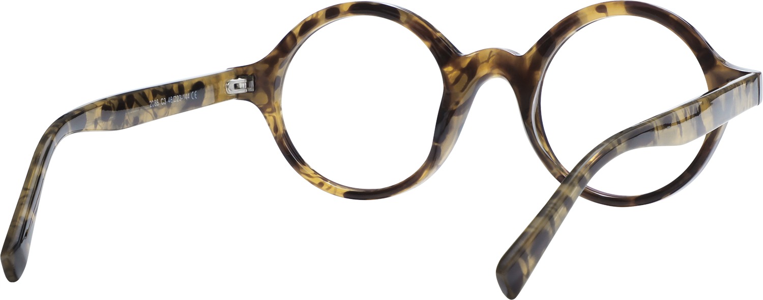 Dutt Round Tortoiseshell Eyeglasses | Fytoo Optical