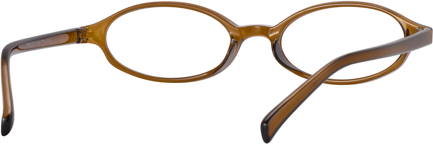 Brisa Oval Brown Eyeglasses | Fytoo Optical