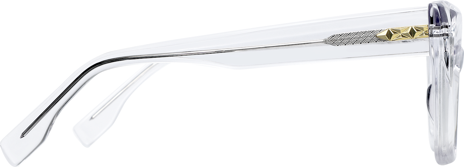 Faeliorana Geometric Transparent Eyeglasses | Fytoo Optical