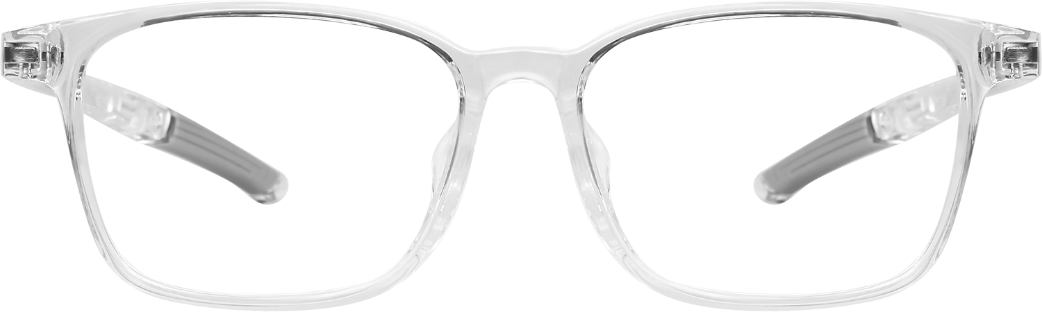 Fytoo Rectangle Transparent TR90 Full Rim Kids