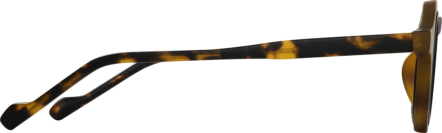 ToRa　ミッチェル　クリオ Mitchell Mixed Tortoise Frame Glasses with Geometric Shape