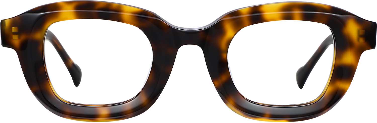 Keaton Square Tortoiseshell Eyeglasses | Fytoo Optical