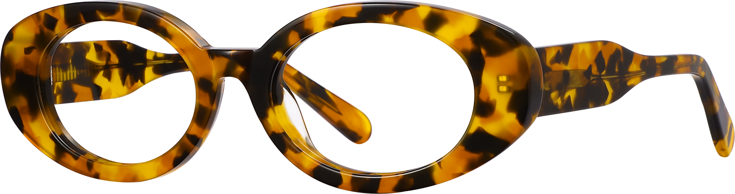 Gracie Oval Tortoiseshell Eyeglasses | Fytoo Optical
