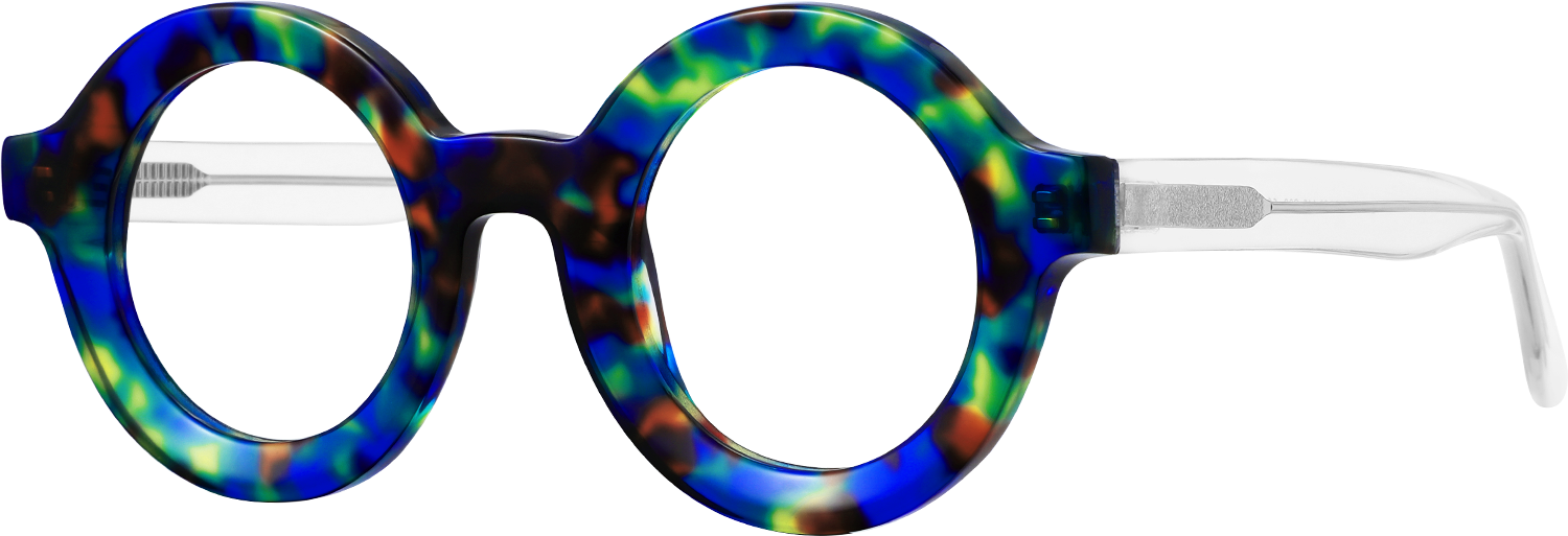 Beckett Round Multicolour Eyeglasses | Fytoo Optical