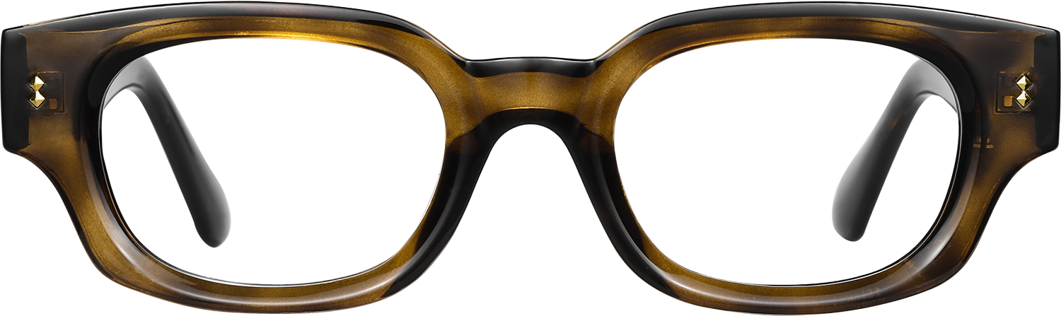 Fytoo Rectangle Tortoiseshell Acetate Full Rim Eyeglasses-image-FT166434-03