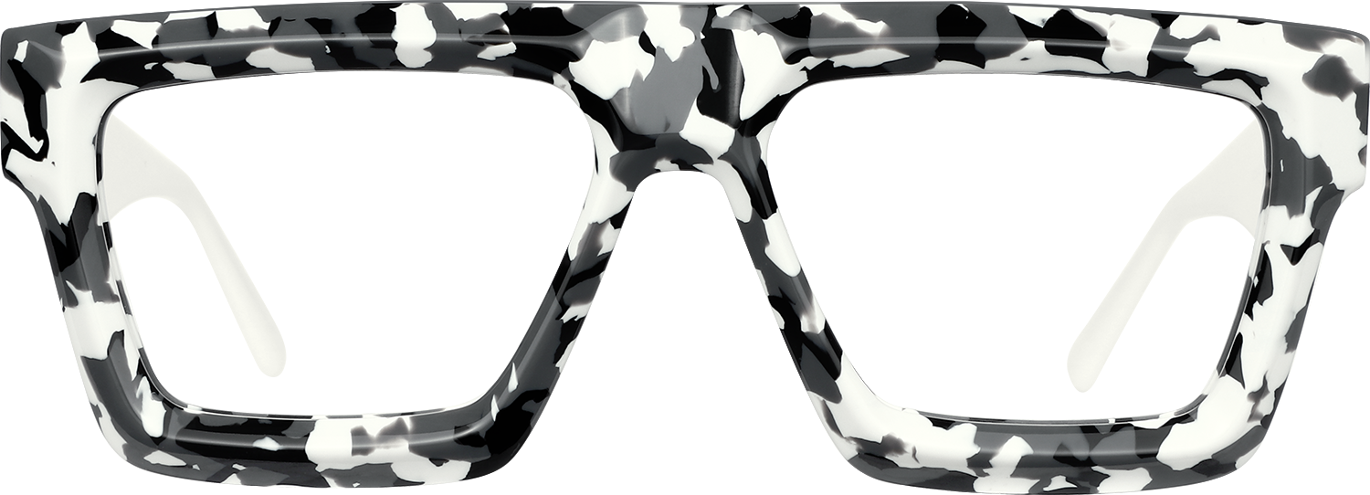 Fytoo Geometric Tortoiseshell Acetate Full Rim Eyeglasses-image-FT1667-07