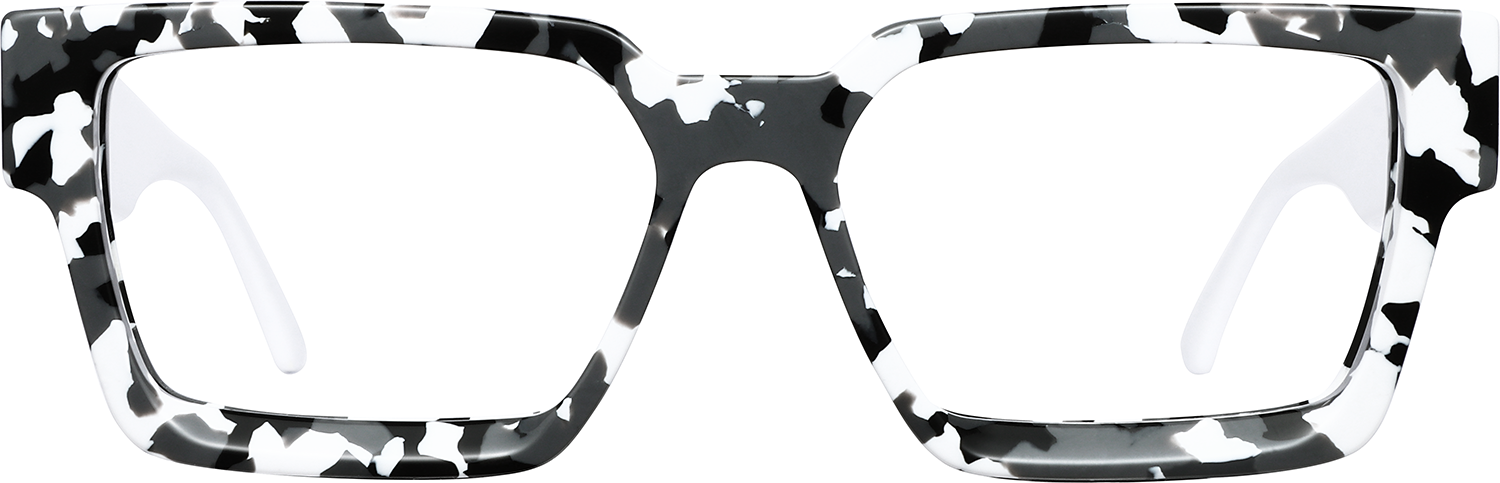 Fytoo Rectangle Tortoiseshell Acetate Full Rim Eyeglasses-image-FT1671-02