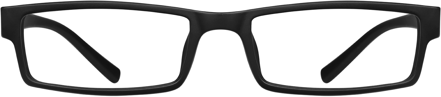 Fytoo Rectangle Black TR90 Full Rim Eyeglasses