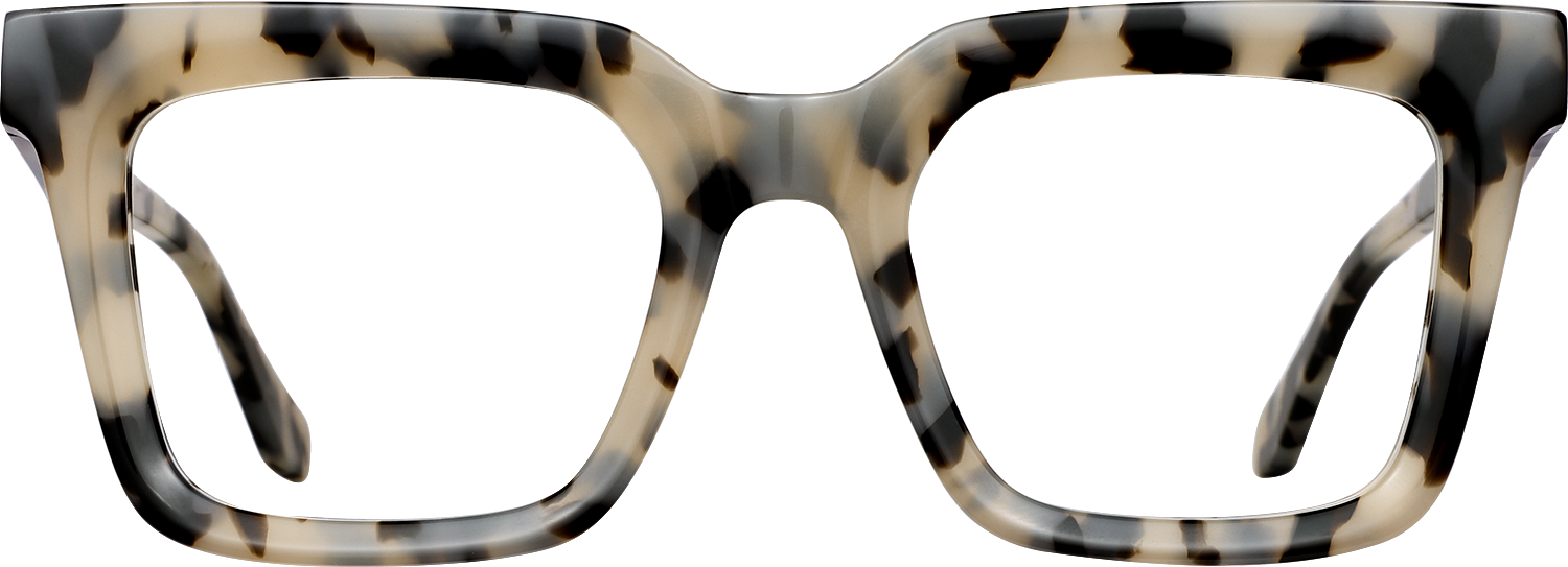 Fytoo Square Tortoiseshell Acetate Full Rim Eyeglasses-image-FT1694-02