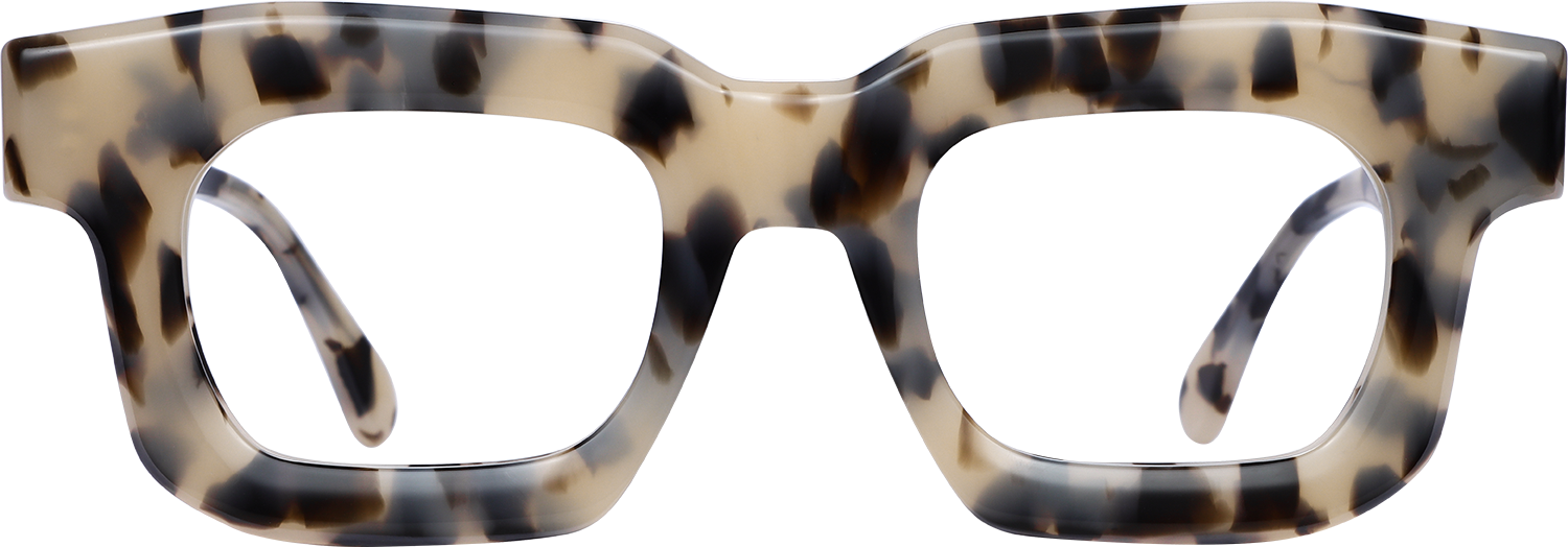 Fytoo Square Tortoiseshell Acetate Full Rim Eyeglasses-image-FT1698-05