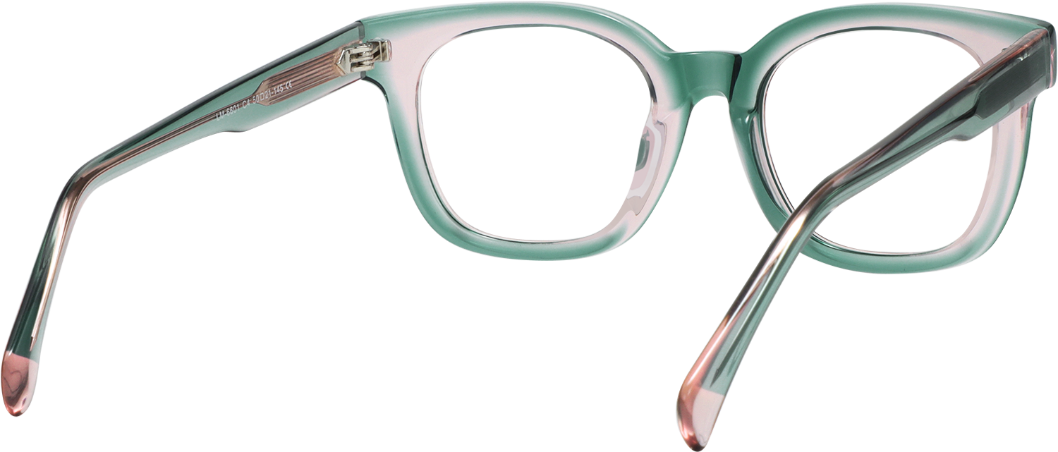 Pear Square Twotone Eyeglasses Fytoo Optical