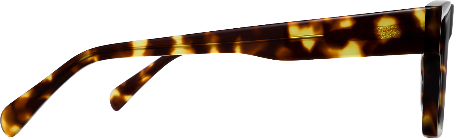 Enzo Rectangle Tortoiseshell Eyeglasses | Fytoo Optical