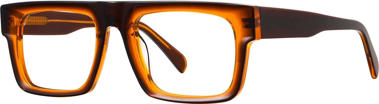Enzo Rectangle Black Eyeglasses | Fytoo Optical