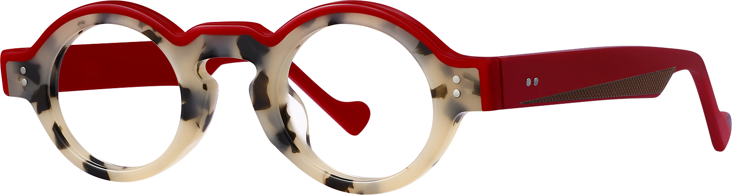Joy Round Tortoiseshell Eyeglasses | Fytoo Optical