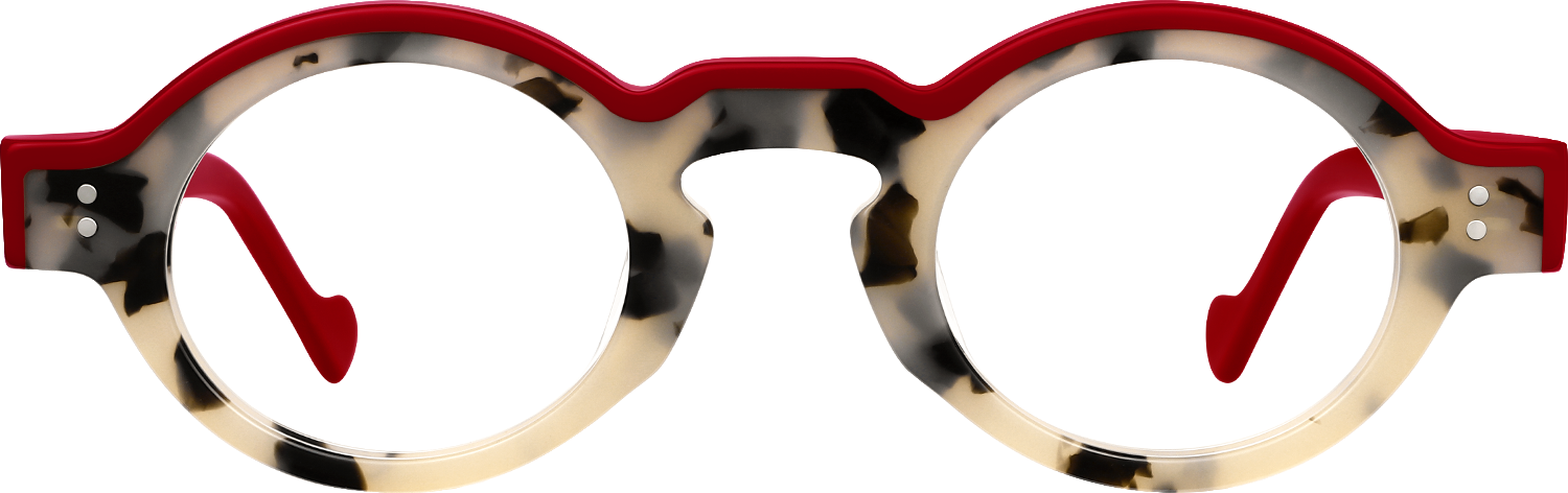 Fytoo Oval Tortoiseshell Acetate Full Rim Eyeglasses-image-FT1728-04