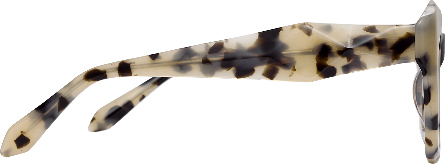 Aki Geometric Tortoiseshell Eyeglasses | Fytoo Optical