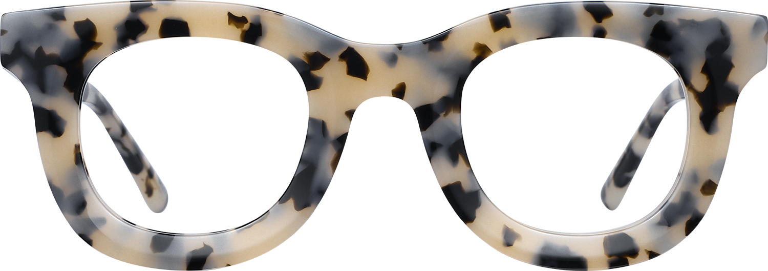 Fytoo Round Tortoiseshell Acetate Full Rim Eyeglasses-image-FT1770-02