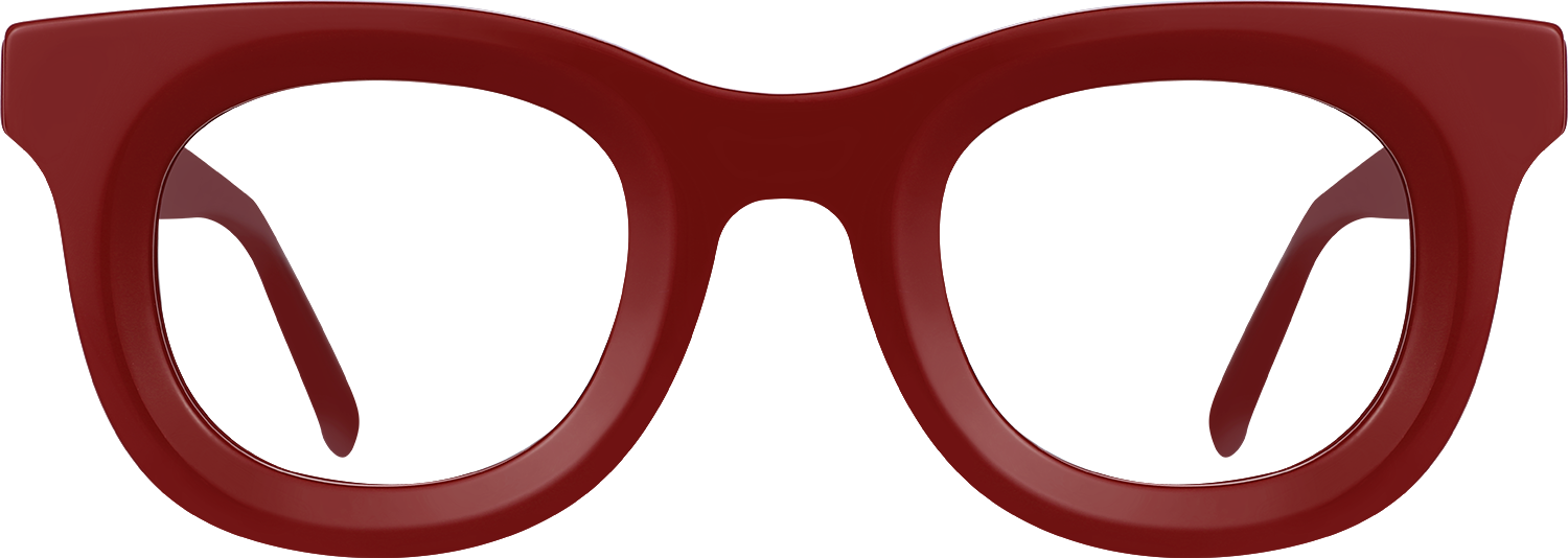 Fytoo Round Red Acetate Full Rim Eyeglasses-image-FT1770-05