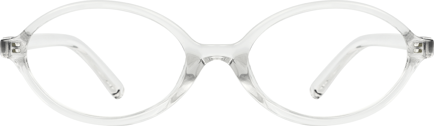 Fytoo Oval Transparent TR90 Full Rim Eyeglasses-image-FT1845-02
