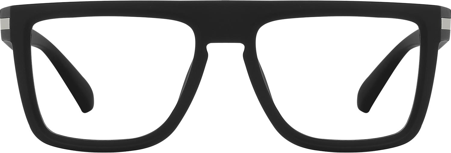 Fytoo Square Black TR90 Full Rim Eyeglasses