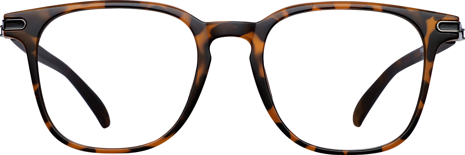 Fytoo Square Tortoiseshell TR90 Full Rim Eyeglasses-image-FT191140-02