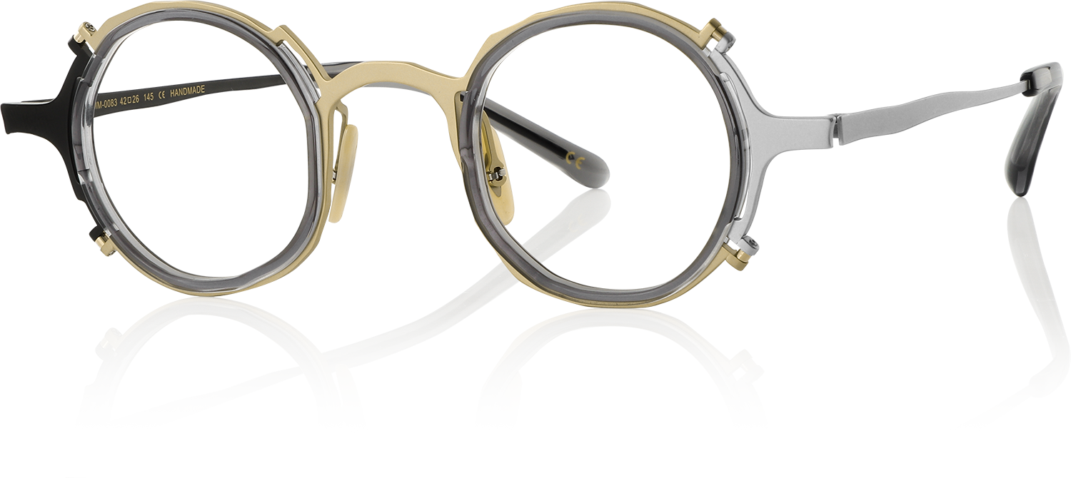 Byron Geometric TwoTone Eyeglasses Fytoo Optical