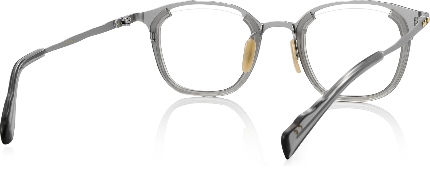 Ringo Geometric Silver Eyeglasses | Fytoo Optical
