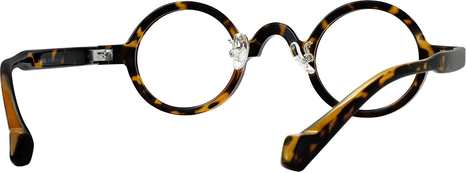 Orianthessa Round Tortoiseshell Eyeglasses | Fytoo Optical