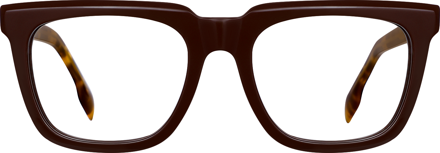 Fytoo Square Red Acetate Full Rim Eyeglasses-image-FT240823-01