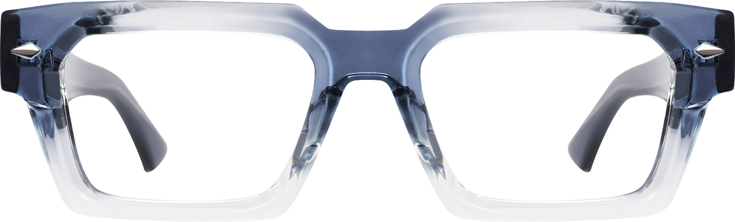 Fytoo Rectangle Two Tone Acetate Full Rim Eyeglasses-image-FT264741-01