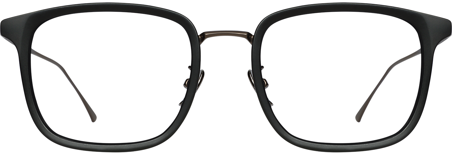 Fytoo Square Copper Metal Full Rim Eyeglasses