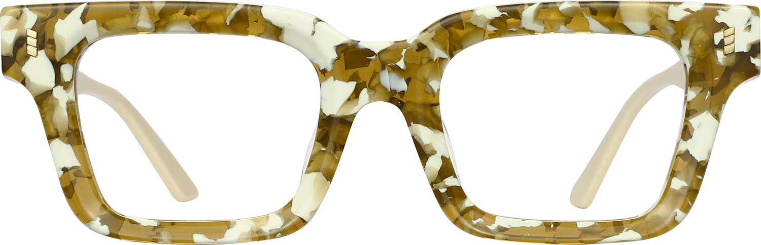 Fytoo Rectangle Tortoiseshell Acetate Full Rim Eyeglasses-image-FT311315-01