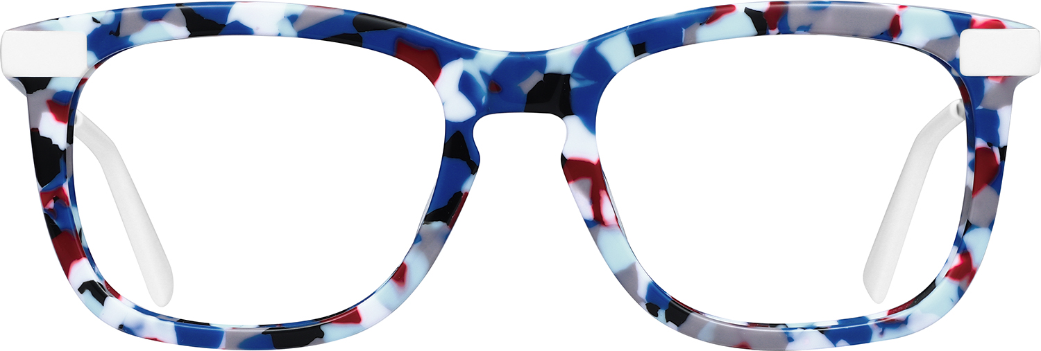 Fytoo Square Multicolour Acetate Metal Full Rim Eyeglasses-image-FT311857-02