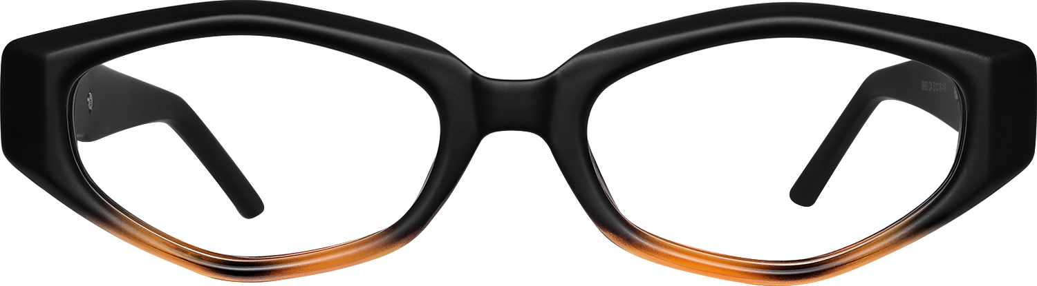 Fytoo Geometric Two Tone Acetate Full Rim Eyeglasses-image-FT321580-04