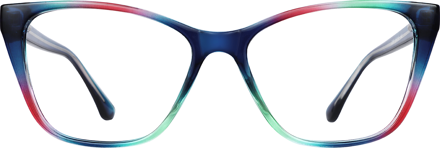 Fytoo Cateye Multicolour TR90 Full Rim Eyeglasses-image-FT332207-01