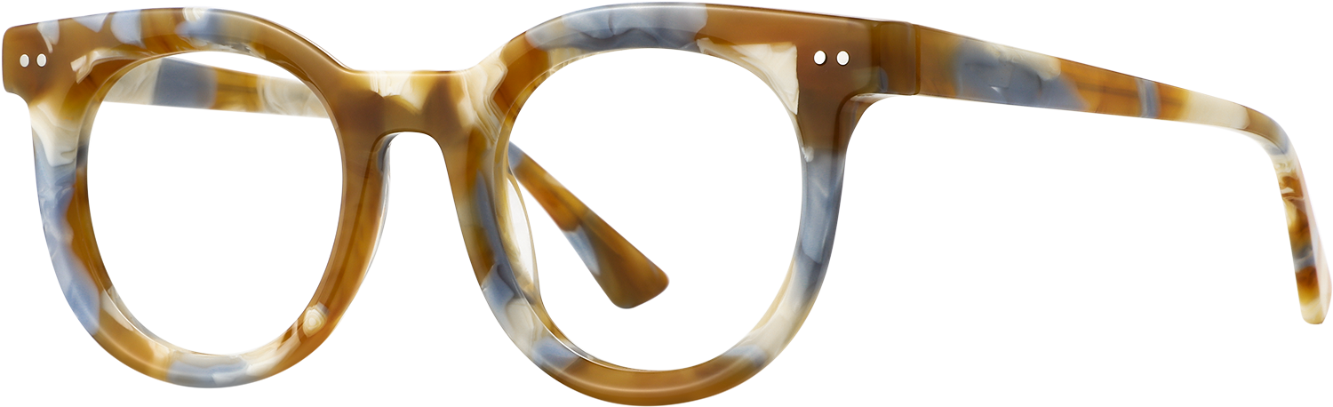 Araminta Round Tortoiseshell Eyeglasses | Fytoo Optical