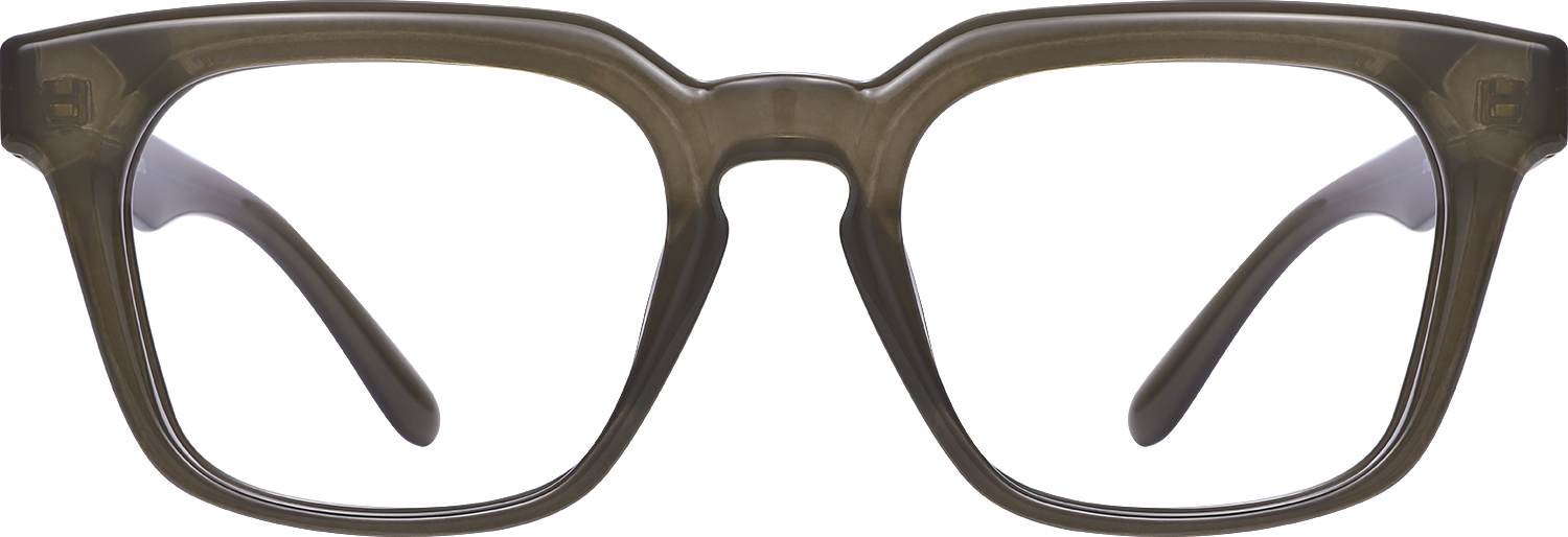 Fytoo Square Grey Acetate Full Rim Eyeglasses-image-FT344103-02