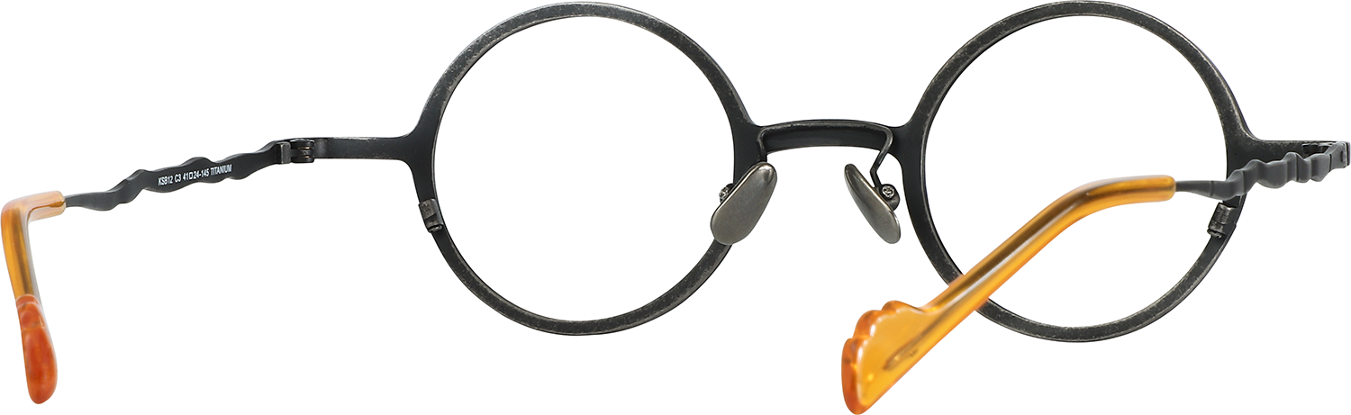Cordelia Round Copper Eyeglasses | Fytoo Optical
