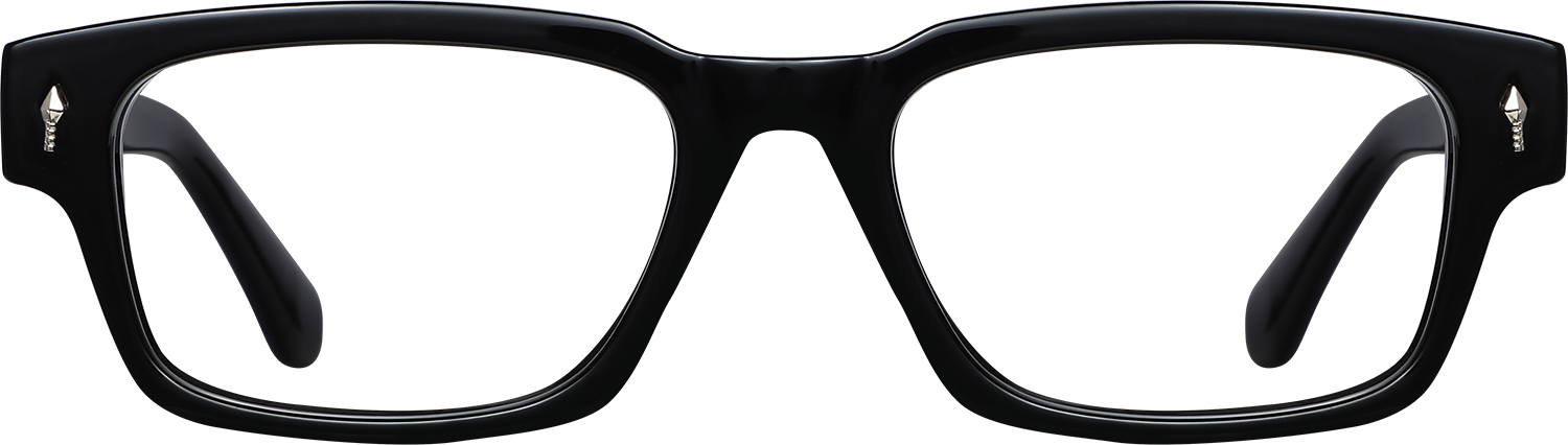 Fytoo Rectangle Black Acetate Full Rim Eyeglasses-image-FT405048-04