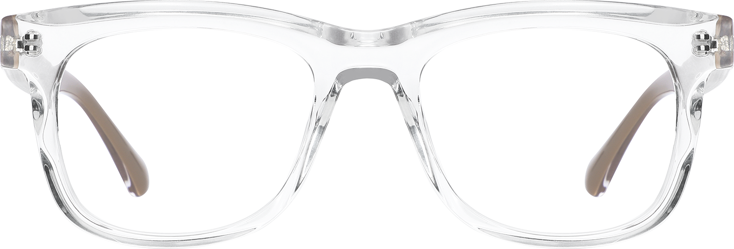 Fytoo Square Transparent Acetate Full Rim Eyeglasses-image-FT436039-03