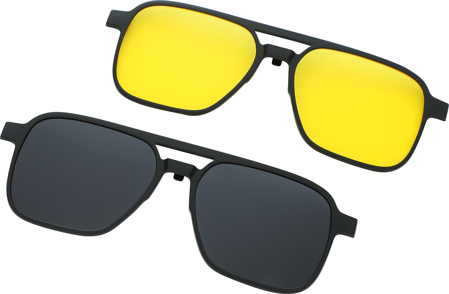 Mireille Aviator Grey Eyeglasses | Fytoo Optical