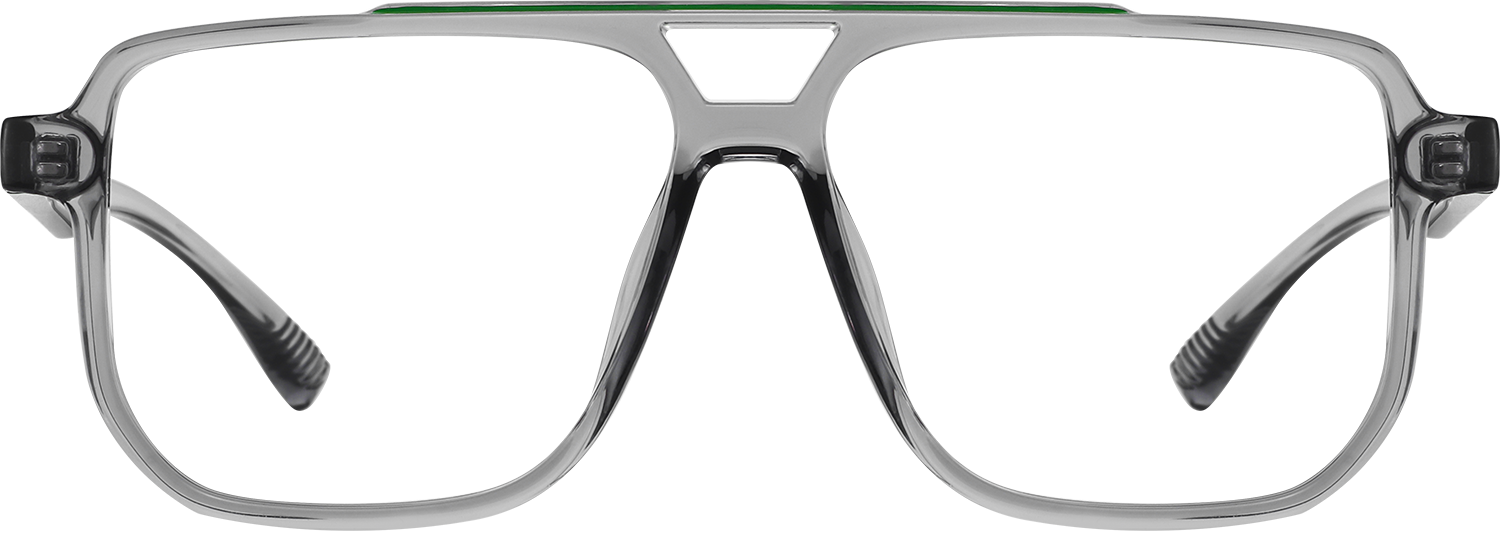 Fytoo Aviator Grey TR90 Full Rim Eyeglasses-image-FT504625-03