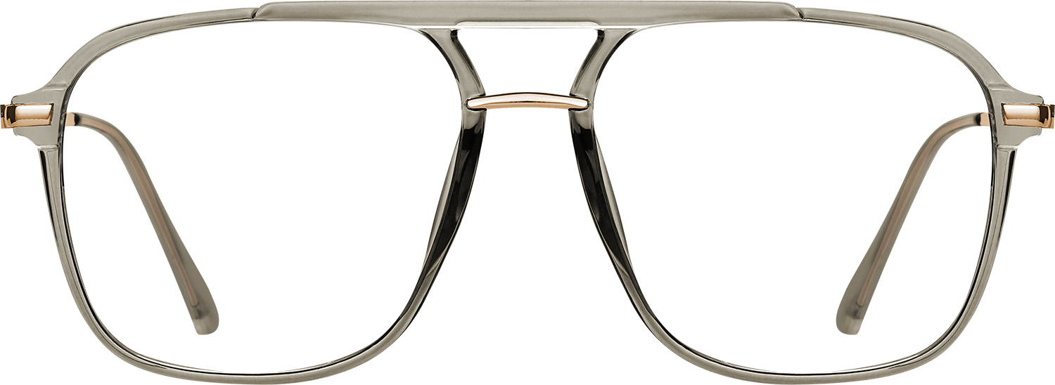 Fytoo Aviator Grey TR90 Full Rim Eyeglasses-image-FT520069-03