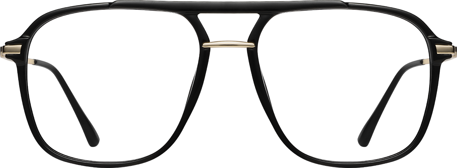 Fytoo Aviator Black TR90 Full Rim Eyeglasses-image-FT520069-04