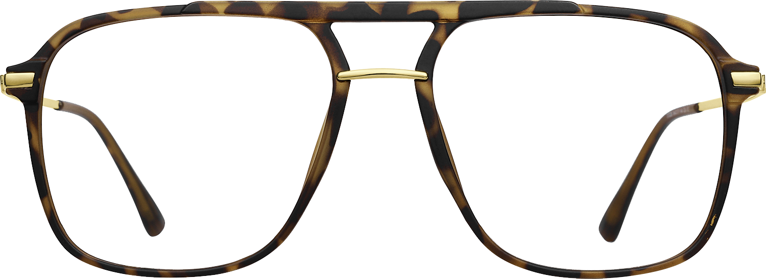 Fytoo Aviator Tortoiseshell TR90 Full Rim Eyeglasses-image-FT520069-05